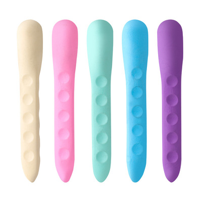 洞洞橡皮擦学生专用笔型橡皮可爱卡通创意儿童小学生橡皮不掉渣