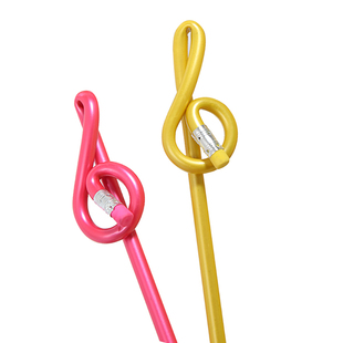 高音谱号铅笔高音符铅笔创意音乐文具学生考试奖品钢琴比赛礼品