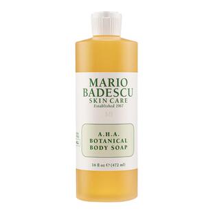 mario badescu翠妍AHA去鸡皮祛痘后背沐浴露去角质mb果酸沐浴乳