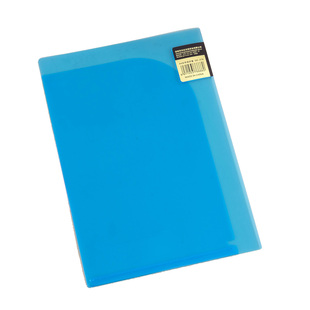 透明文件夹L型插页夹单片单页A3/A4纸A5双页资料夹文件报告夹简历票据档案夹加厚防水美术作品收纳夹软皮翻页