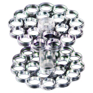 鲜花插花固定神器透明花瓶插花器家用螺旋鲜花打花辅助器花艺工具