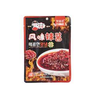 玛朝恩风味辣酱延边朝鲜族特产100g 拌面条拌饭熬汤拌菜辣炒