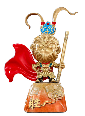 黑神话孙悟空摆件小号黄铜