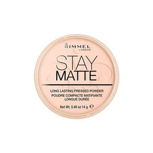 英国rimmel stay matte芮谜粉饼004哑光透明001遮瑕控油003定妆粉