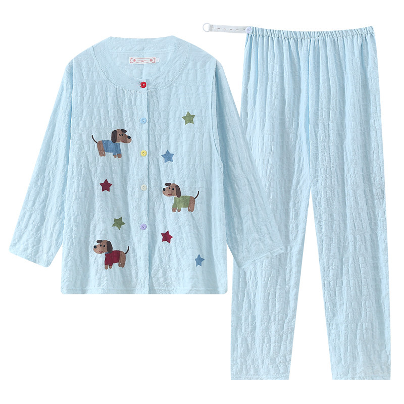 月子服夏季纯薄款棉哺乳衣可调孕妇待产睡衣产后女喂奶家居服套装