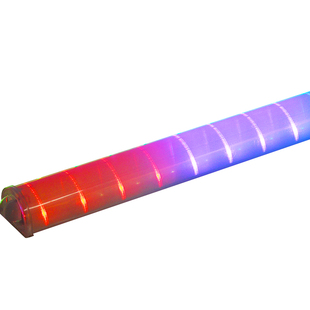 led数码管户外七彩广告招牌霓虹灯防水单色跑马霓虹流水护栏灯管