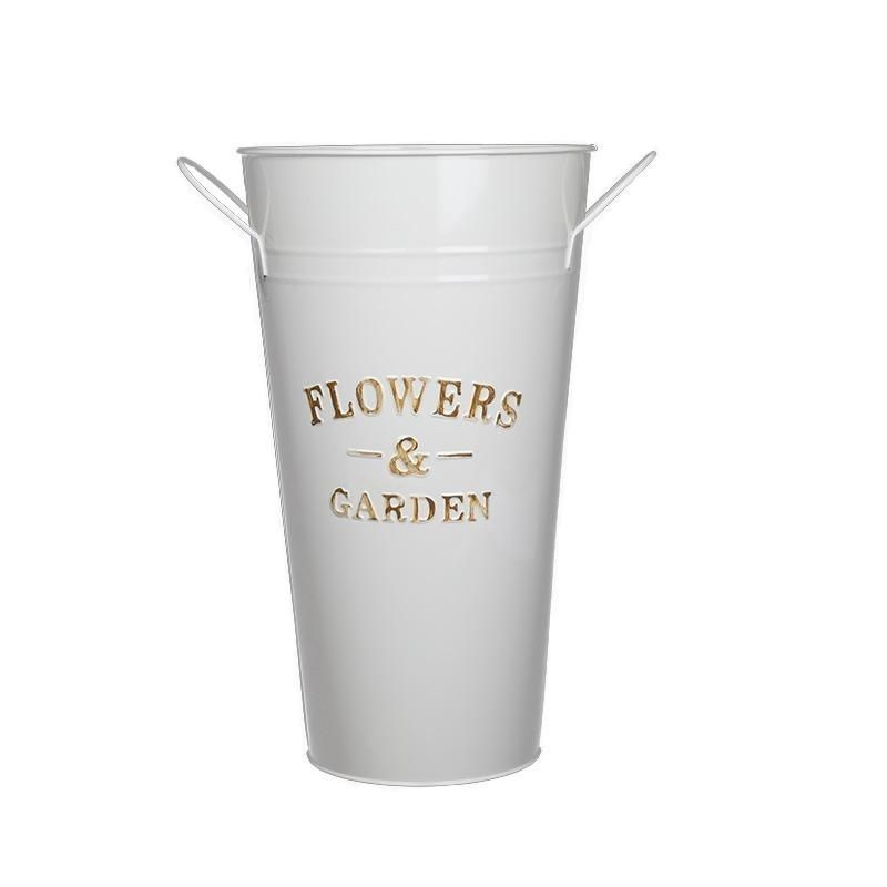 北欧铁艺醒花桶深水鲜花干花桶花花瓶