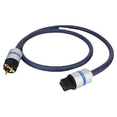 纯紫铜镀金欧标美标发烧电源线