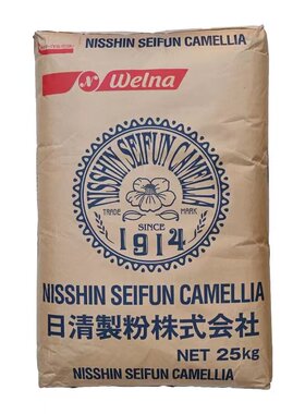 日本日清特选山茶花高筋面粉辅食
