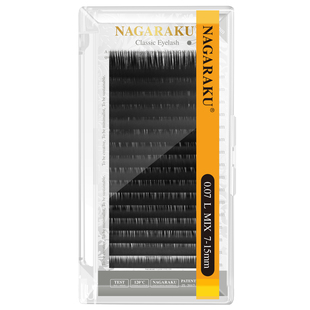 NAGARAKU睫毛嫁接LC型狐系泰式单根多取L型LB型广角猫系美睫圆毛