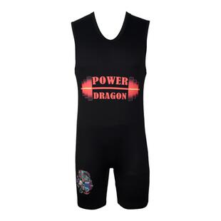 PD举重服深蹲力量举专用比赛服男女训练深蹲卧推硬拉连体紧身衣
