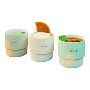 【单杯秒杀】慕咖STTOKE盈旋杯咖啡出品杯美式咖啡杯保温杯子水杯
