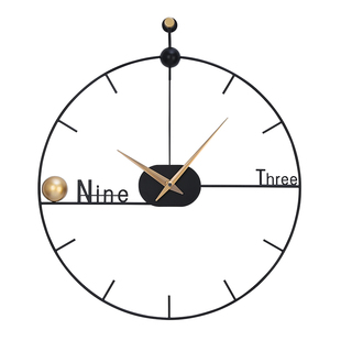 钟表挂钟客厅2025新款家用大气时尚现代简约创意挂墙装饰时钟极简