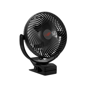 共田F25芭蕉扇8寸台夹式USB充电式学生宿舍床头便携式小型电风扇