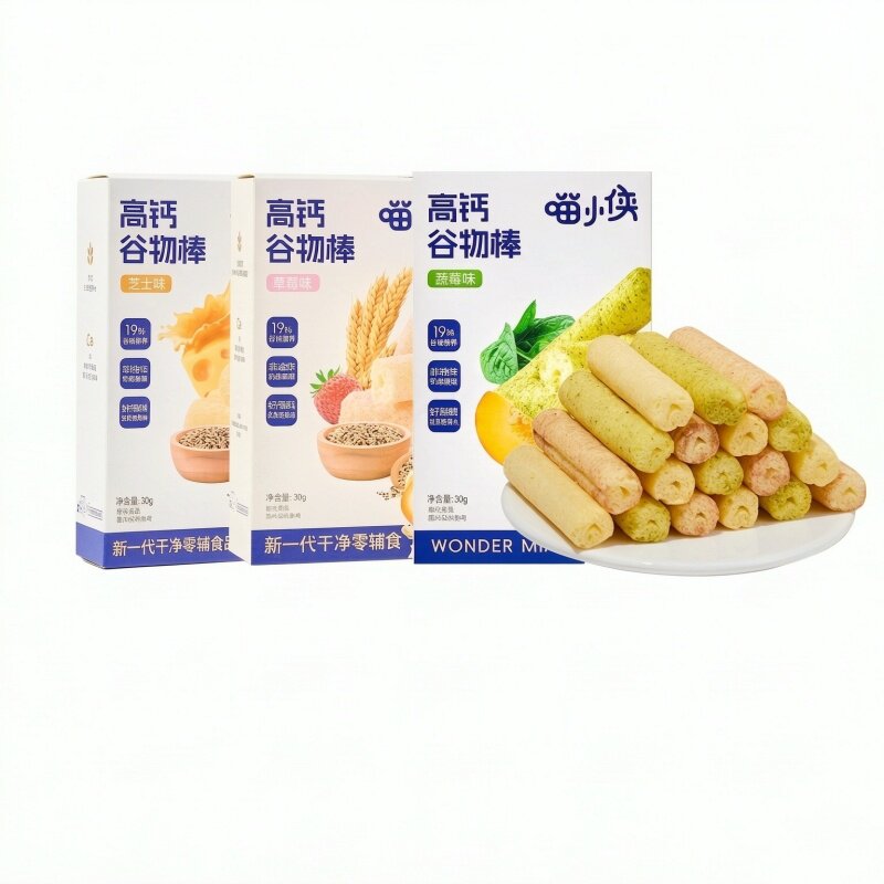 喵小侠-高钙谷物棒非油炸高钙