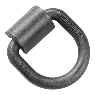 GLS 焊接D型环G80高强度模锻D型环吊环吊耳带卡簧整体模锻连接环