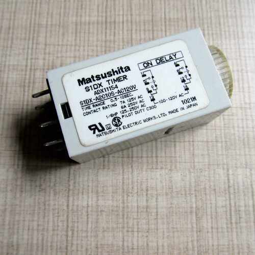 议价ADX11154 MATSUSHITA时间继电器 S1DX-A2C 10S-AC120V