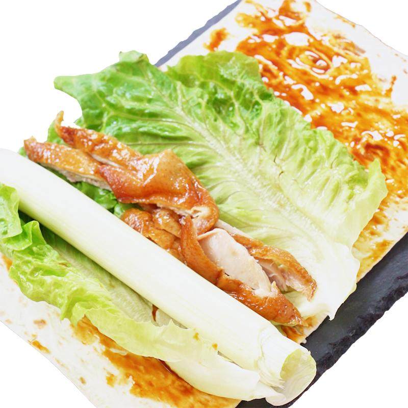 卷饼鸡肉单饼发面春煎饼非山东手工大饼无油卤肉烙馍饼馓子滕州果