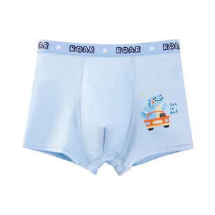 儿童内裤男童莫代尔四角短裤夏薄款男孩小中大童学生平角不夹屁屁