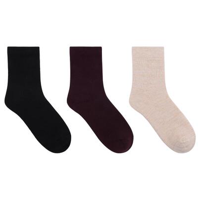 加厚中筒袜棉元素棉质女