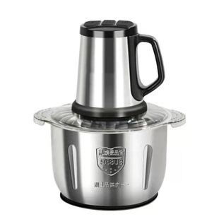 德国绞肉机家用电动大容量肉馅搅拌碎菜辣椒姜蒜泥多功能料理机5L