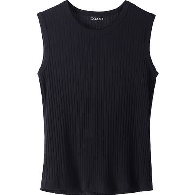 女背心歌帝纯色简约莫代尔