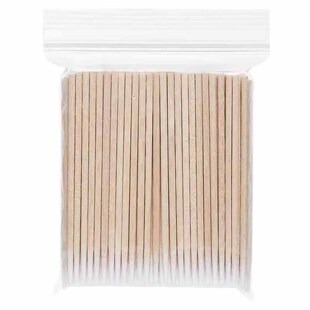 尖头棉花签纹绣化妆用修眉改眼线超细小头牙签一次性美容院专用