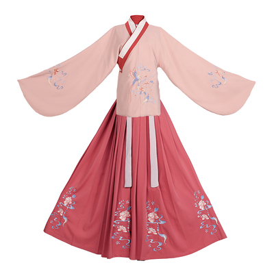 花溪子原创【惜锦】正品交领汉服女琵琶袖明制袄裙传统刺绣秋冬款