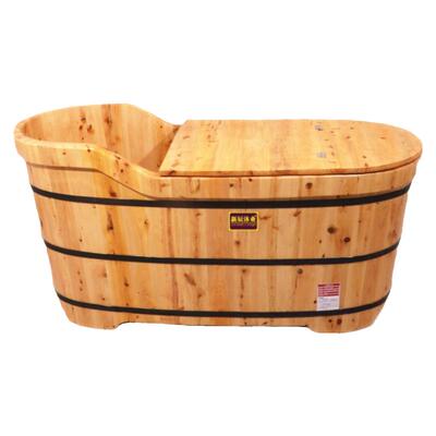 香柏木泡澡桶成人实木沐浴桶