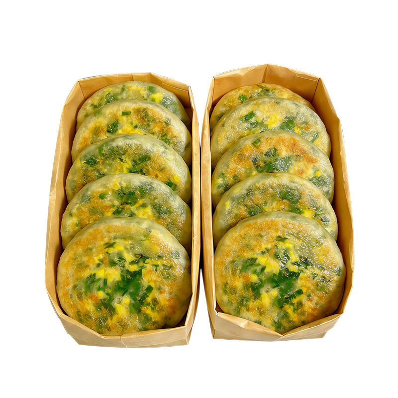 【餐饮专用】韭菜馅饼懒人早餐速食金黄焦脆生煎锅贴薄皮酥皮