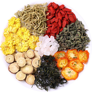 金银花菊花茶男女去火清降心火肝火祛排解解痘毒凉茶叶养生花茶包