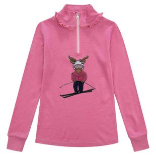 挪威WoolLand美利奴羊毛速干衣儿童套装女童内搭透气排汗女孩上装