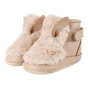 Donsje荷兰宝宝雪地靴儿童动物秋冬加绒真皮短靴婴儿新生儿学步鞋