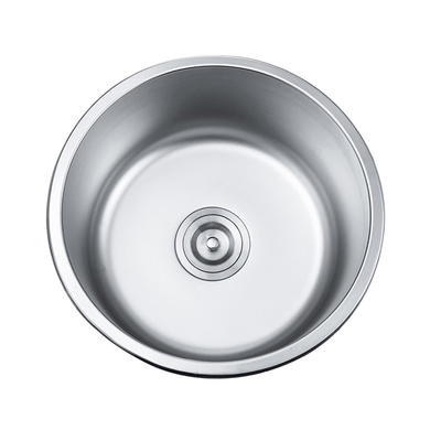 圆形单槽阳台不锈钢加厚厨房水槽