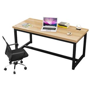 定制书桌80cm高电脑桌长110单人写字台简约办公桌2米长双人桌加高