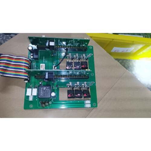 工控主板拆机型号HS17106035带4个行程开关接口