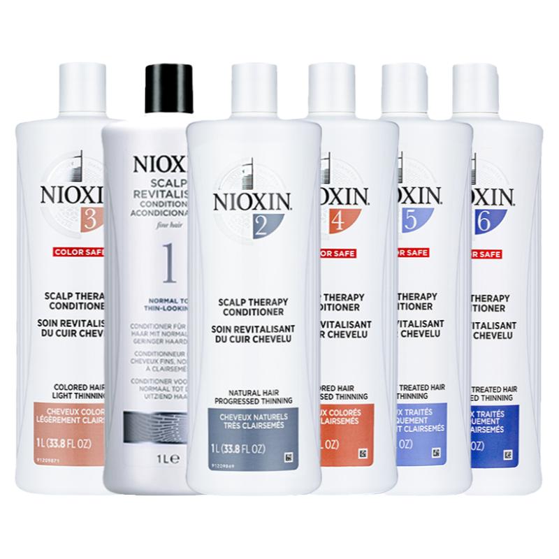【美国进口】NIOXIN丽康丝防掉脱发控油去屑123456号洗发水护发素