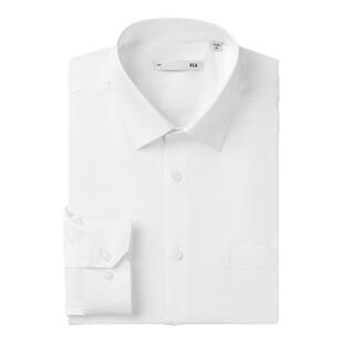 HLA/海澜之家轻商务衫及长袖正装白衬衫25秋新口袋面试职场衬衣男