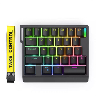 ZUOYA单手磁轴键盘调灵敏度FPS吃鸡永劫急停无畏游戏打瓦小键盘