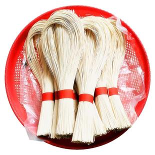 湖北罗田手工油面农家手工自制月子面喜面龙须面竹竿面无添加面条