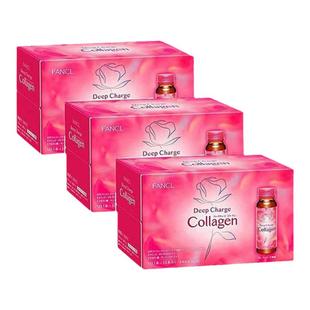日本直邮FANCL新装胶原蛋白饮料50ml*10支装