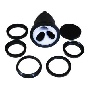 大便延时脚踏阀冲水器蹲便器胶垫锥形密封圈冲洗阀接头配件橡胶圈