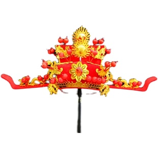 新款款财神帽子公司年会演出财神服装 广告策划初五迎财神厂家销