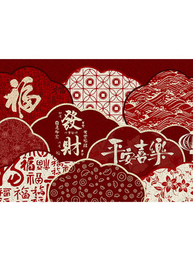 丝圈入户门垫新中式耐脏免洗地垫