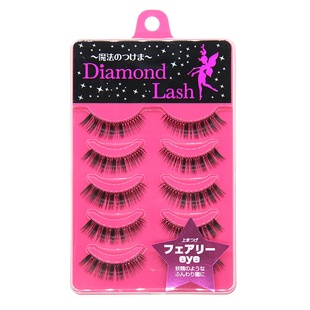 假睫毛女欧美Diamond lash55102cos夜店舞台妆透明梗可爱芭比娃娃