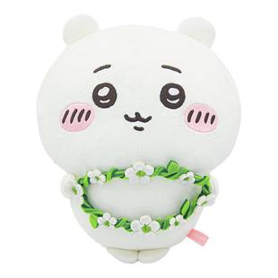 长亿/Chiikawa花环系列毛绒公仔乌萨奇小八玩偶可爱卡通生日礼物