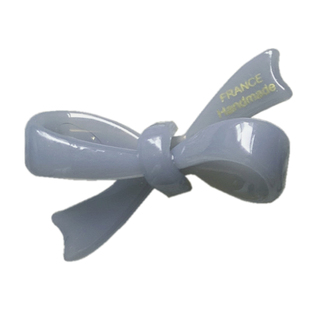 ins小众色 果冻雾霾蓝醋酸蝴蝶结发夹边夹侧边 甜美少女精致发饰