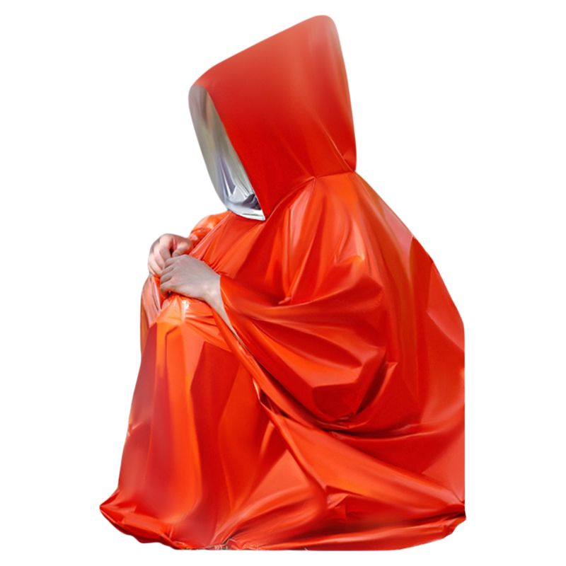 户外应急保温毯防寒救生毯雨衣生存装备防失温保暖毯野外用品爬山