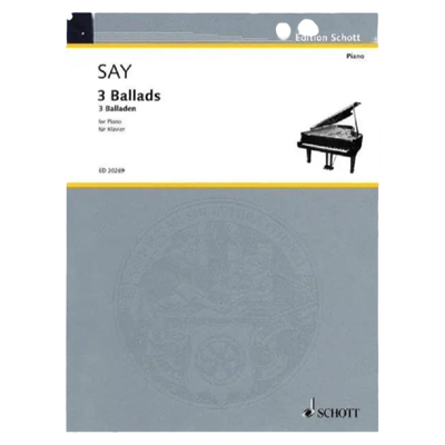 法佐赛伊三首叙事曲钢琴独奏朔特