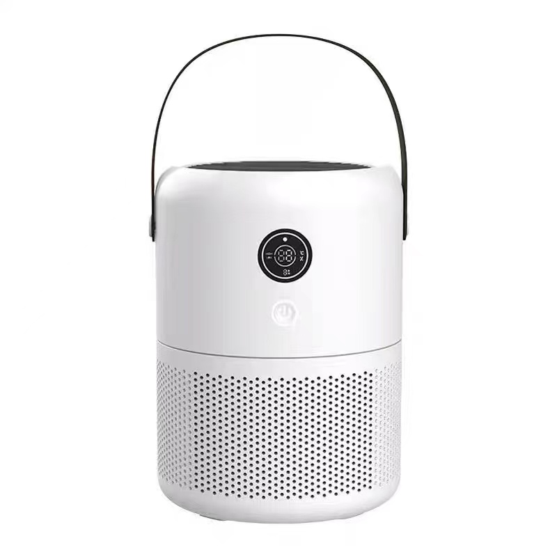 USB充電式空氣凈化器小型桌面車載辦公室便攜家用除二手煙甲醛機(jī)